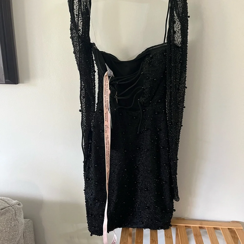 Oh Polly black dress NWT - Picture 5 of 5
